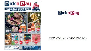 Pick n Pay specials - Weekly Specials - 22/12/2025 - 28/12/2025