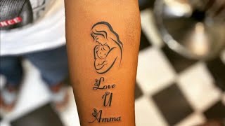 Share 78 love you amma tattoo latest  thtantai2