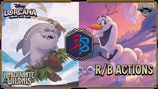 🟦🟥 Mit 40 Aktionen den Sieg erhaien! | Disney Lorcana Deck Guide