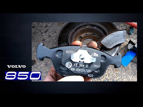 Volvo 850 /70. Правильные тормозные колодки.