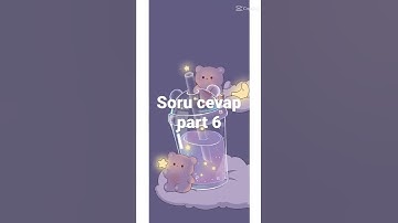 soru cevap part 6