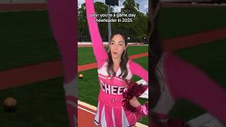 GAME DAY CHEERLEADERS IN 2025 BE LIKE 🏈📣