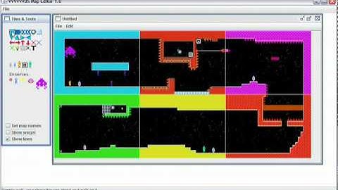 Nintendo DS VVVVVV-like Java Level Editor