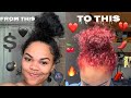 HOW I DYED MY HAIR RED | NO DAMAGE