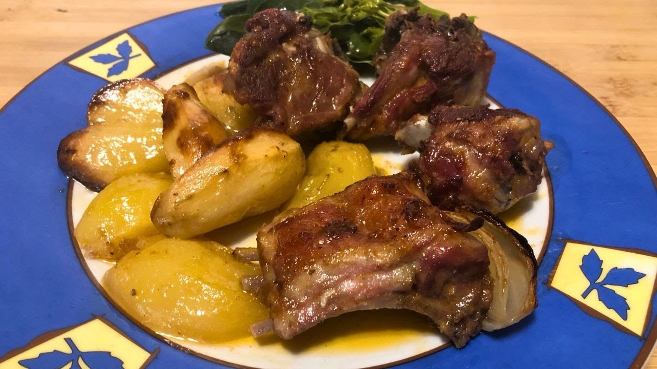 A melhor receita de cabrito para a Páscoa, assado no forno com batatas, simples e saboroso!