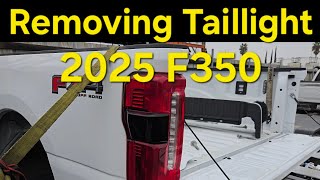 2023-2026 Ford F350 F250 How to Remove taillight