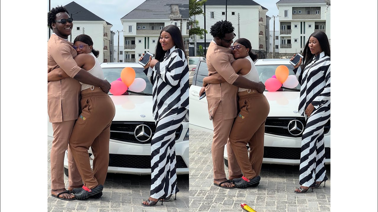 He gift his woman a brand new Benz 🙀