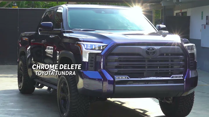 #Toyota #Tundra con #ChromeDelete