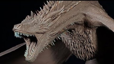 Sculpting Dragon from Game of Thrones in Monster Clay | Step by Step Processing|Craft Art