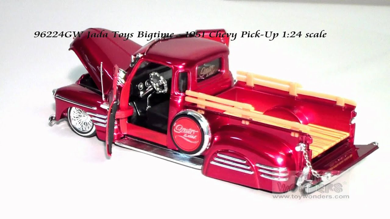 1951 chevy Pick Up by Jada Toy Bigtime Kustoms 1/24 scale diecast