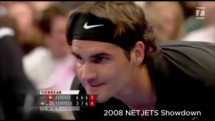 2008 NETJETS Showdown Roger Federer vs Pete Sampras Tiebreak