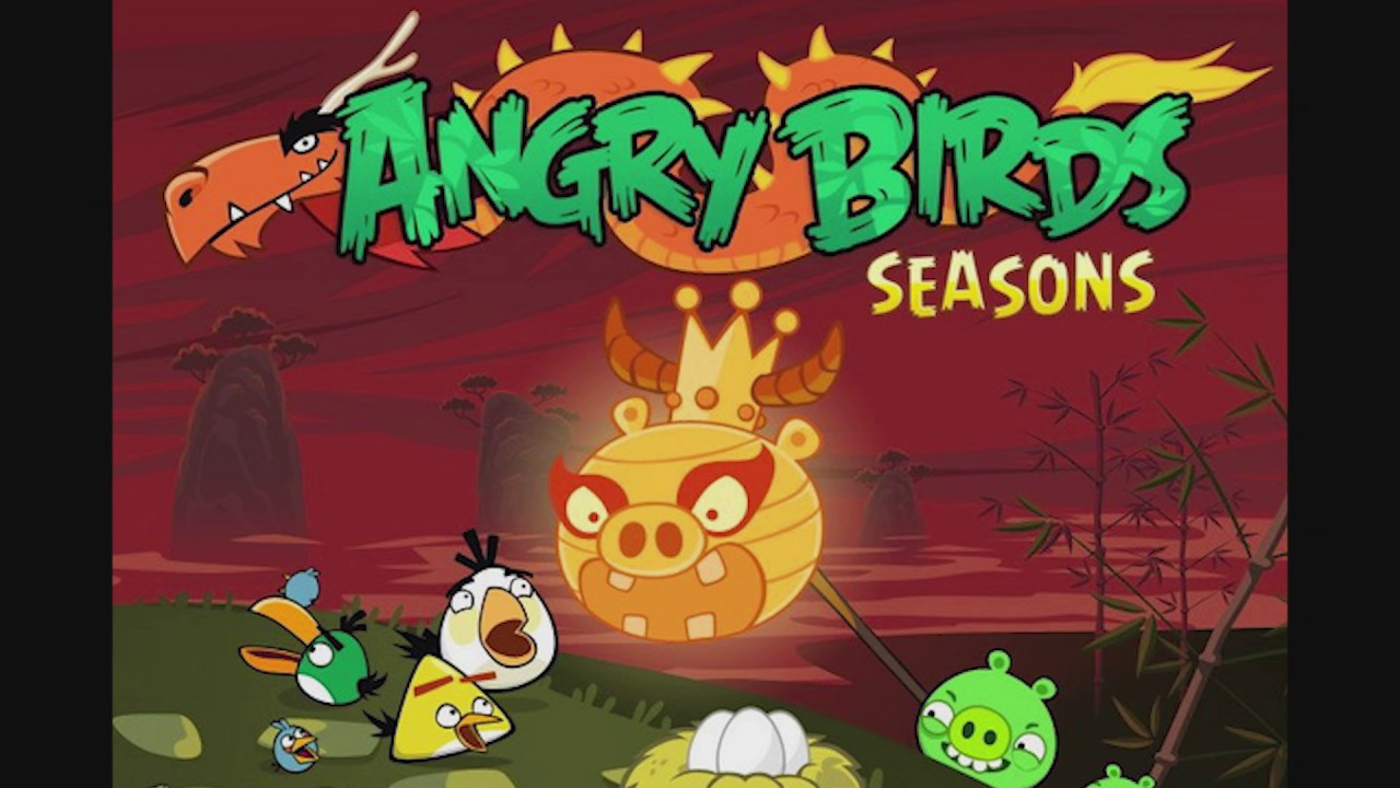 Angry Birds Seasons Music Year Of The Dragon Youtube