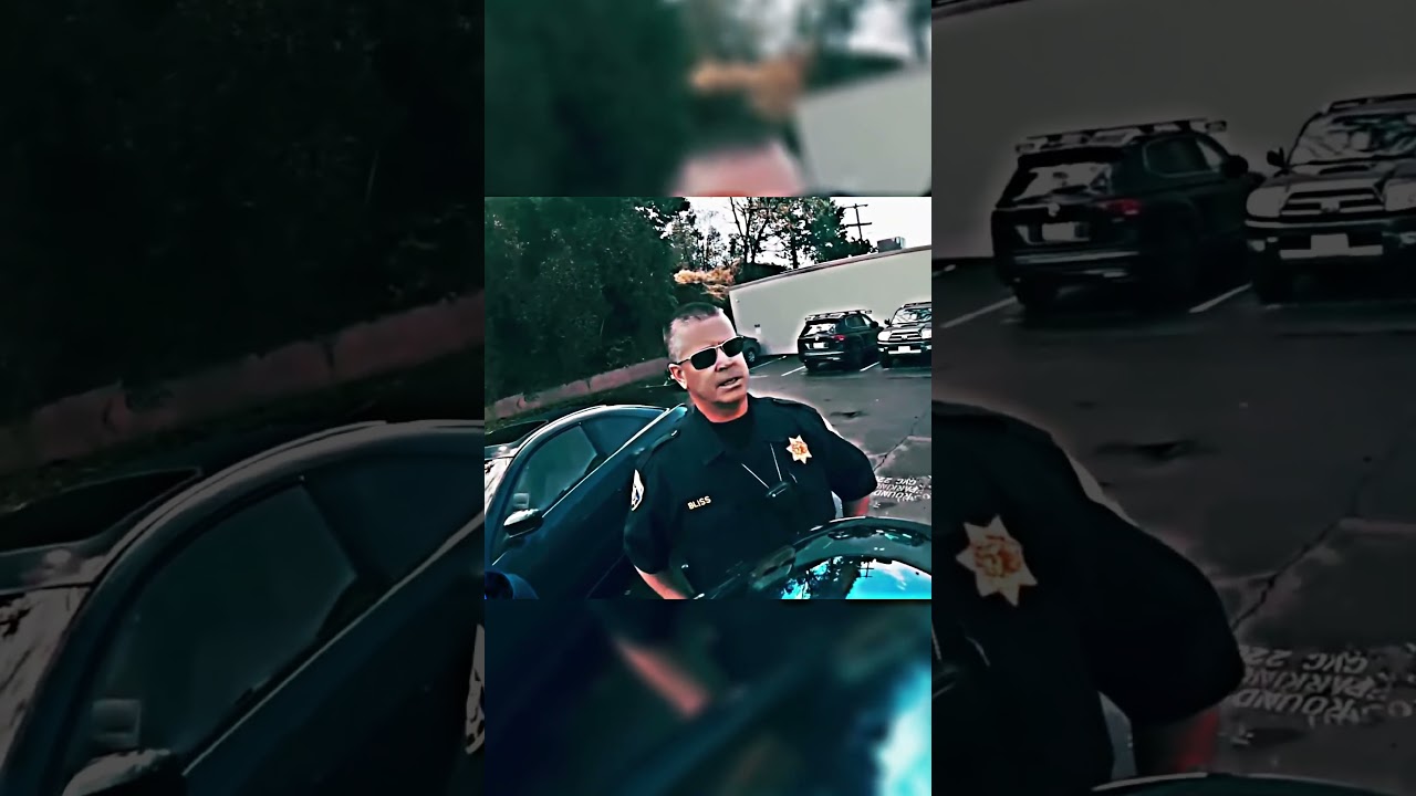 Biker HUMILIATES Cop in Front of His Squad