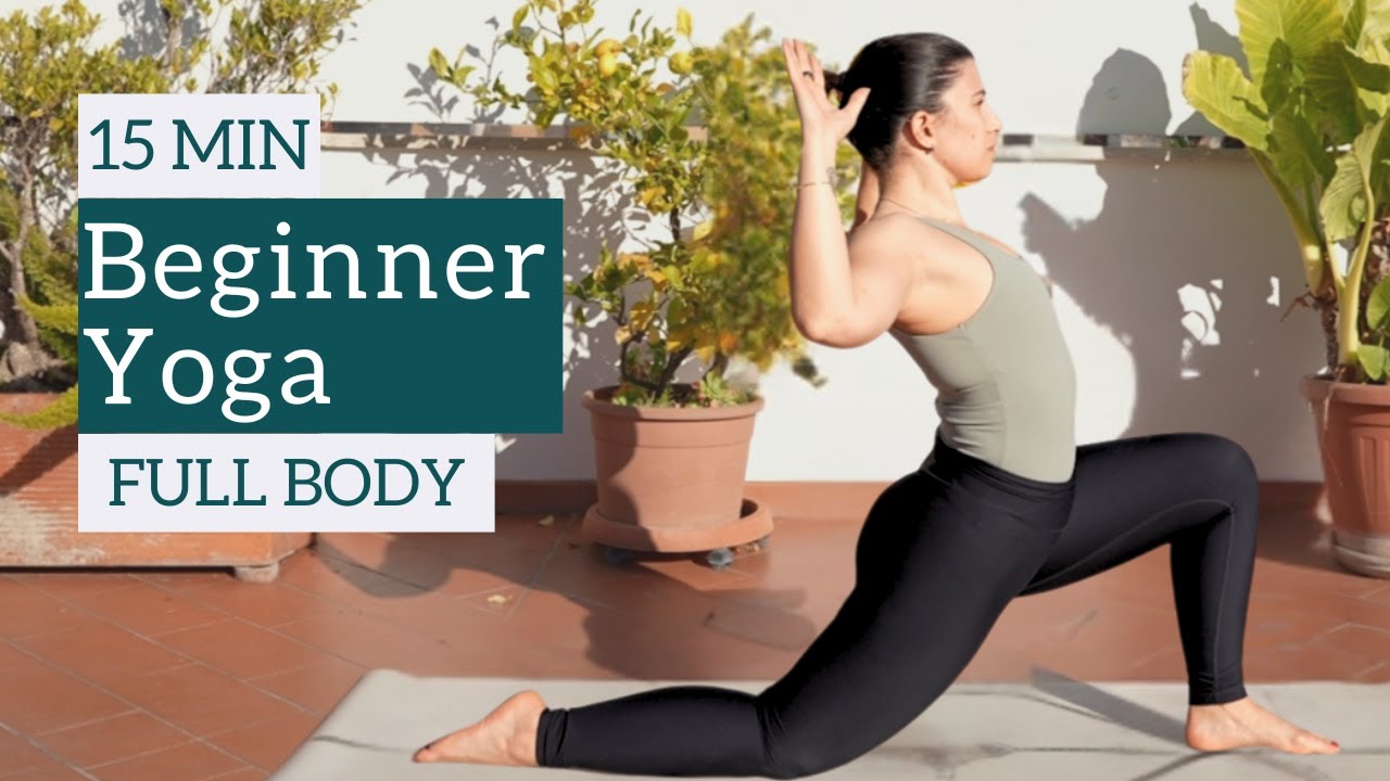 15 Min Gentle Yoga Routine | Beginner Friendly Full Body Stretch - YouTube