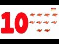 Aeroplane Numbers | Learn numbers from 1 to 10