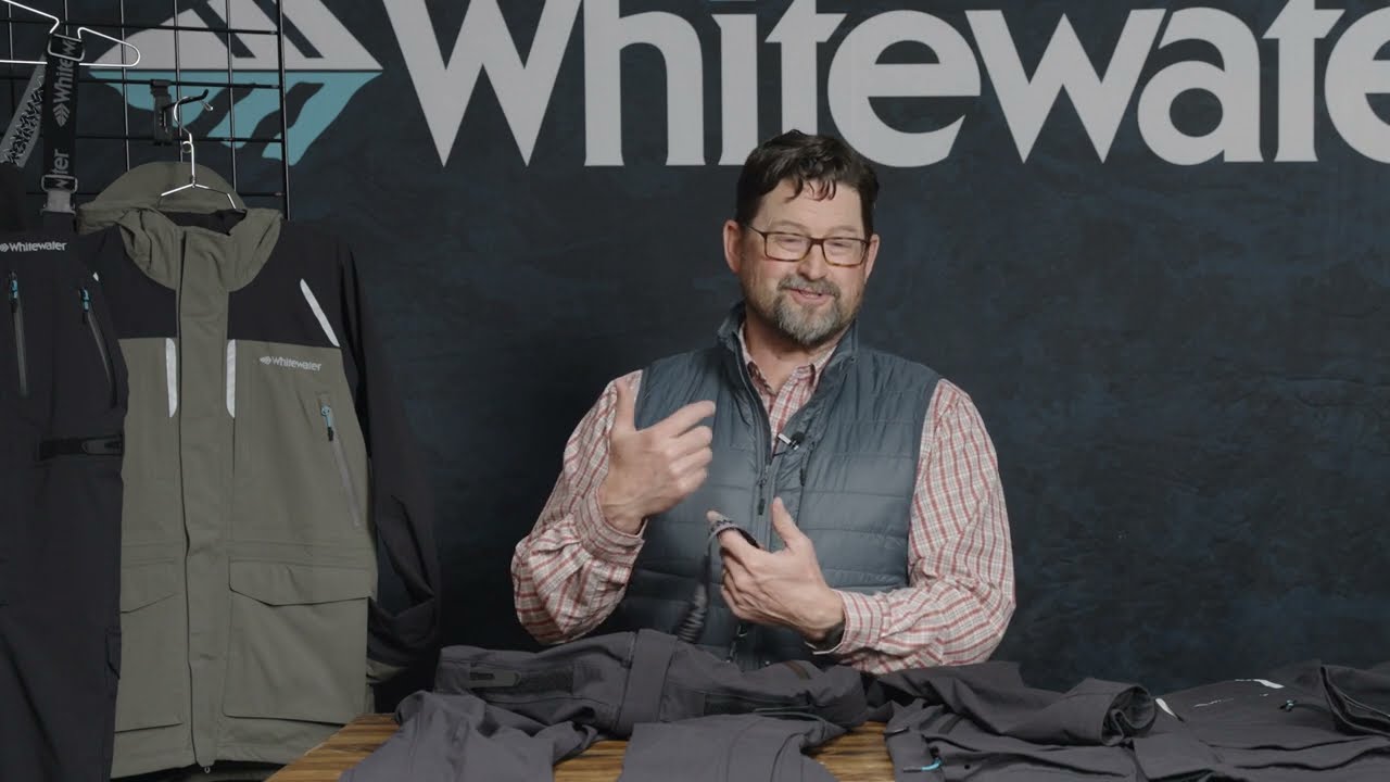 Whitewater Fishing | Riparian Jacket and Bib Breakdown