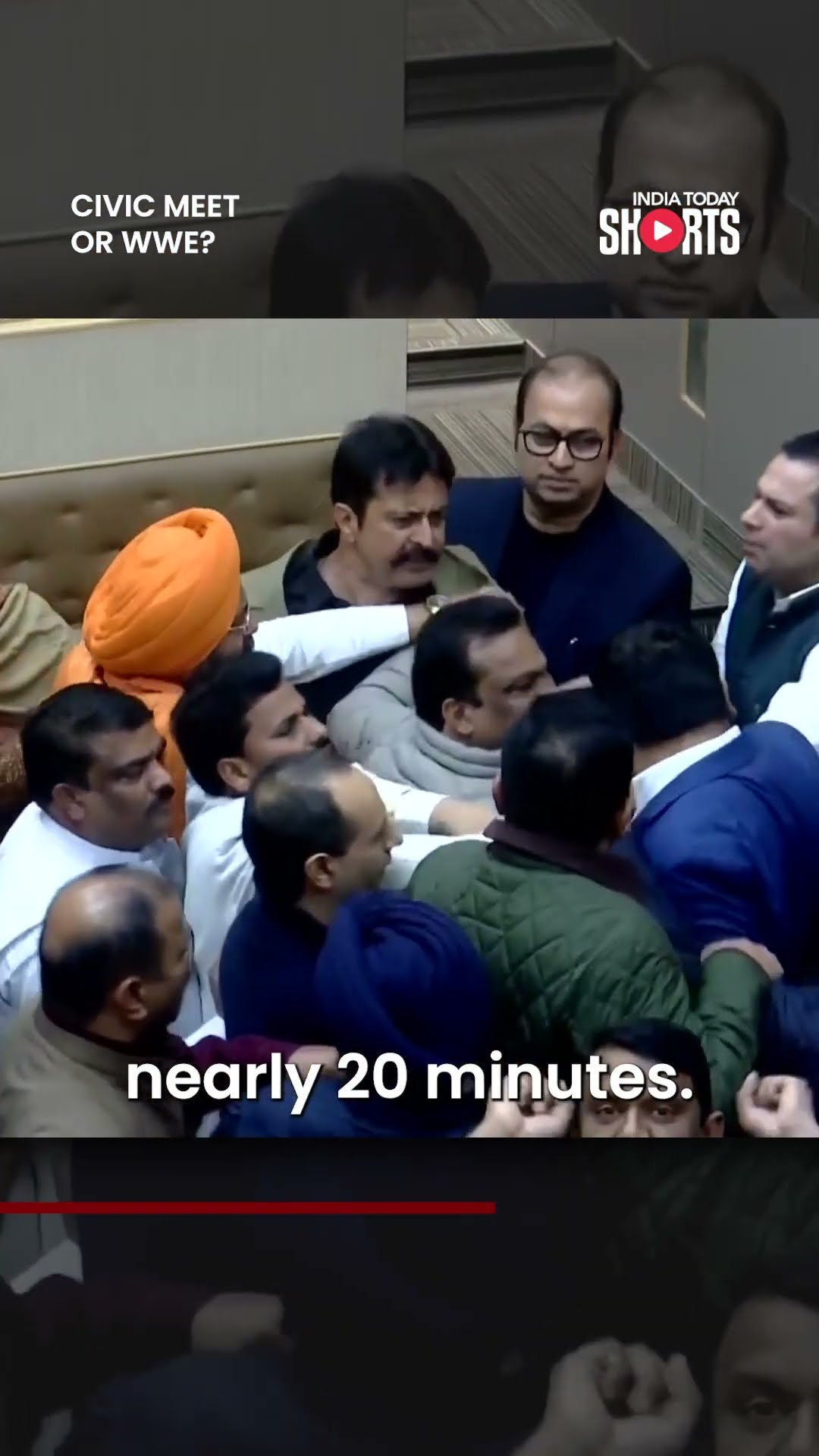 Councilors Clash in Chandigarh Over Amit Shah's Remarks On Ambedkar