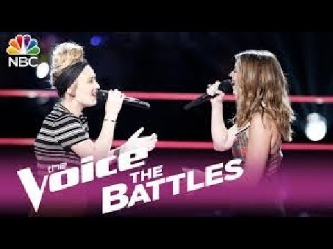 The Voice 2017 Battle   Addison Agen vs Karli Webster Girls Just Want to Have Fun