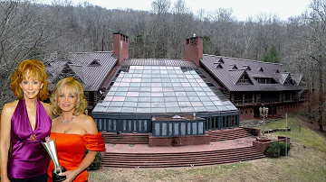 Abandoned Barbara Mandrell's Mansion (FULL TOUR!) | Found Indoor Gun Range, Neon Bar, Pool, Library