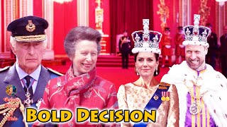 Princess Anne BREAKS SILENCE to Back Catherine and William after King Charles' SURPRISE DECISION