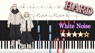 Download lagu Tokyo Revengers OP2 - White Noise - Hard Piano Tutorial   Sheets【Piano Arrangement】