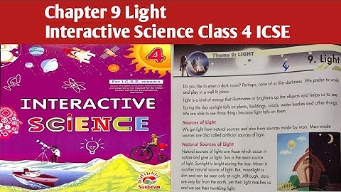 Light Chapter 9 | Interactive Science Class 4 | ICSE Science @shivichd