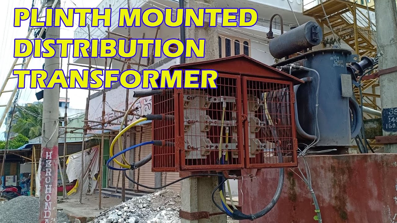 Plinth Mounted Transformer Distribution Transformer YouTube