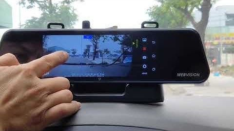 3 Bước cài đặt chức năng cảnh báo lệch làn đường trên camera hành trình