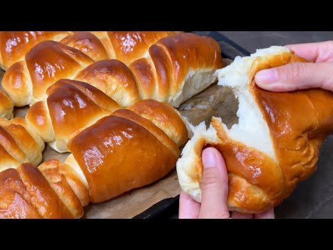 PAMBIQ kimi YUMŞAQ sadə BULKA RESEPTİ. ASAN BULKA HAZIRLANMASI | myfoodchannel