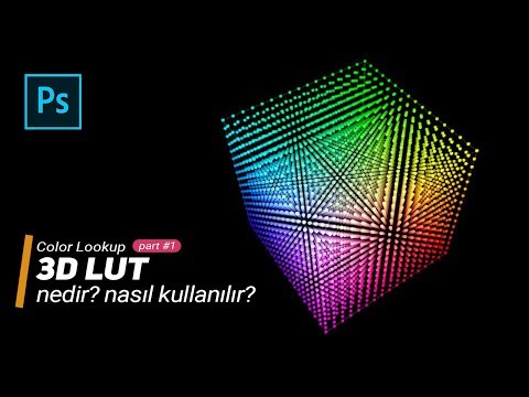 📦Photoshop 3D Lut Nedir? Lut Nasıl Çalışır?