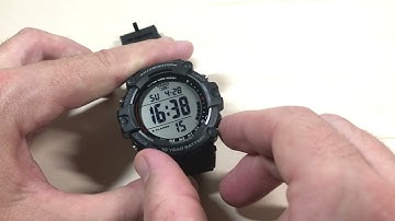 Casio Illuminator | Change Time Format (12hr vs. 24hr)