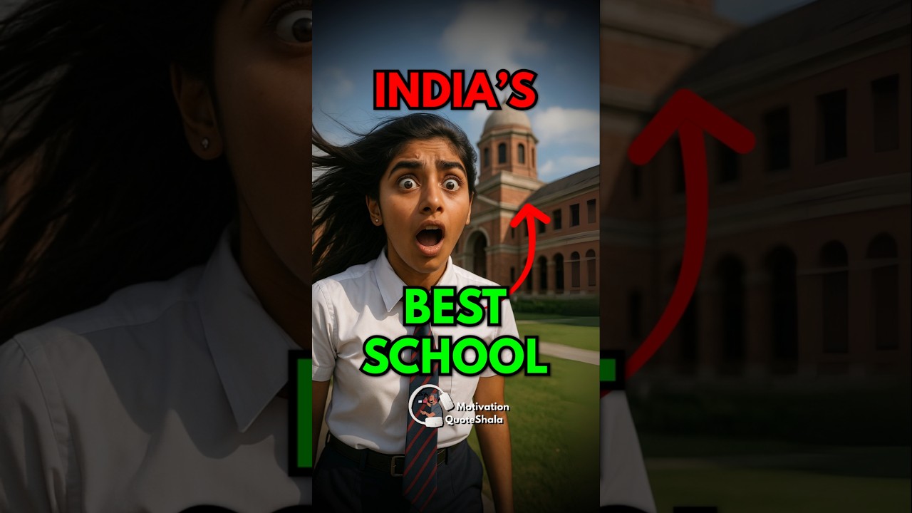 5 Best Schools of India 😱 1st is SHOCKING!🔥#studytips
