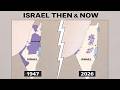 How Israel’s borders changed over time