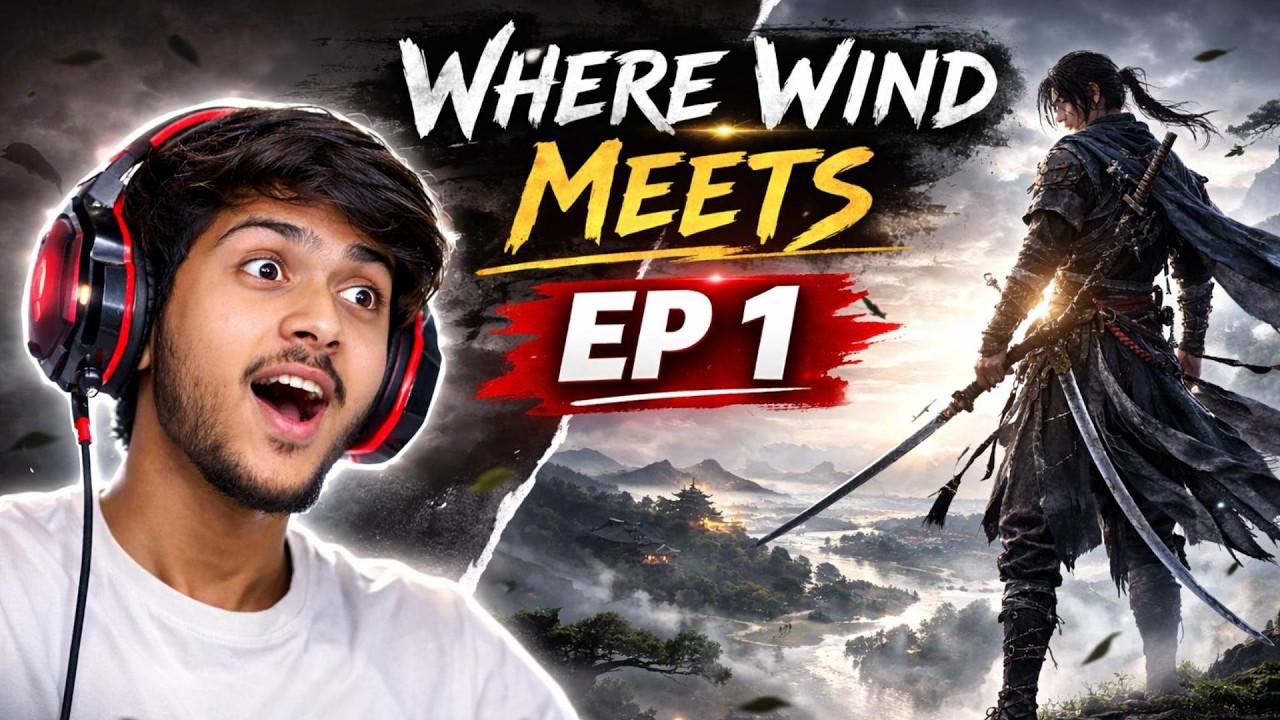 First Time Playing Where Wind Meets – EP 1 | INSANE Graphics 🤯#gaming #gameplay #thunderstrike