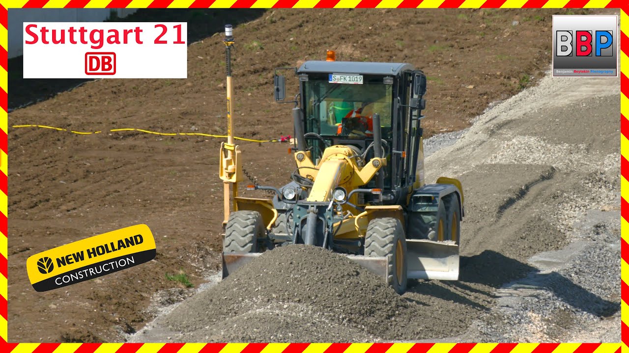 New Holland Grader, Stuttgart 21, 28.03.2023.