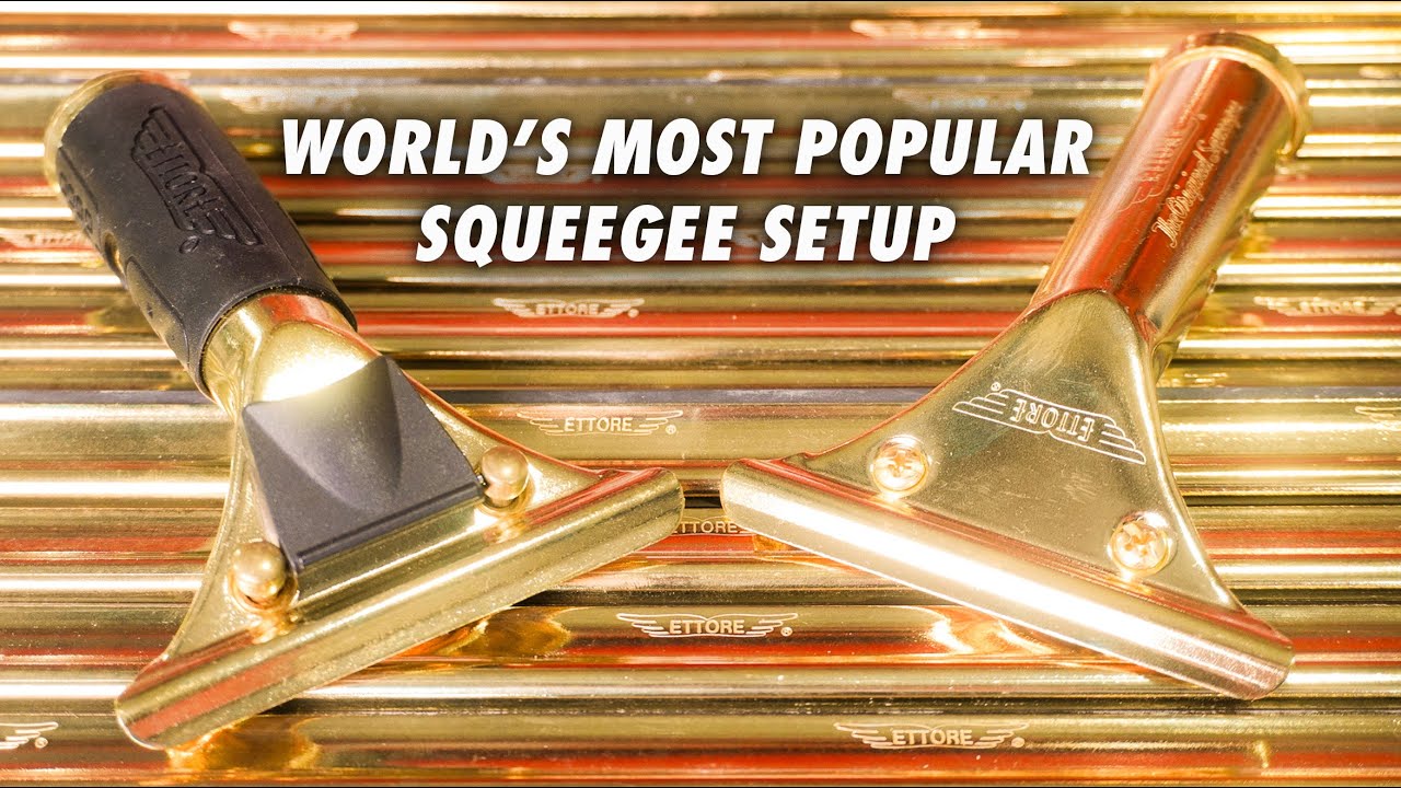 The World's Most Popular Squeegee Setup YouTube