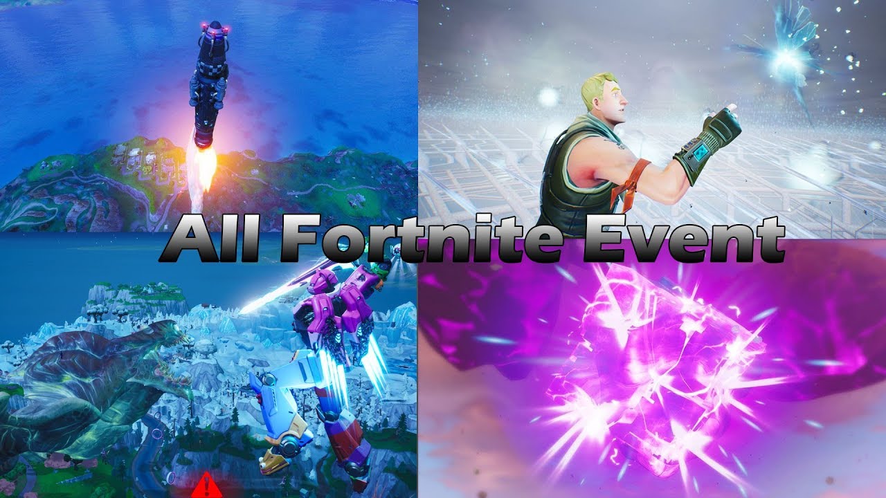 All Fortnite Live Events So Far! (Season 4 -Season 9 ...