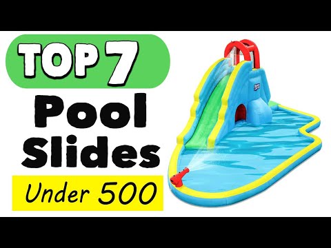 Video: Pool Slides: Inflatable And Plastic Water Slides For Children. What To Choose For A Large Pool At The Dacha?