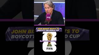 Its A Complete Embarrment John Bishop On Boycotting The World Cup