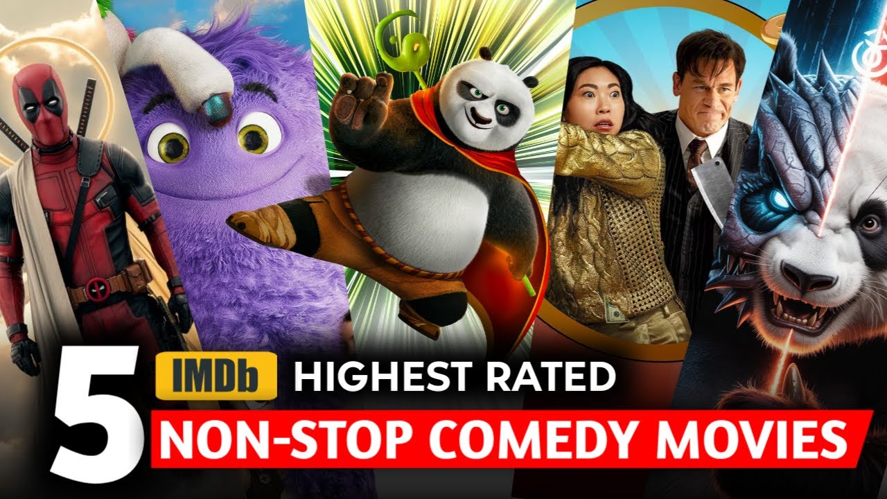 Top 5 Funniest IMDb Rated Comedy Movies You Must Watch! 😂 | Non-Stop Laughs Guaranteed
