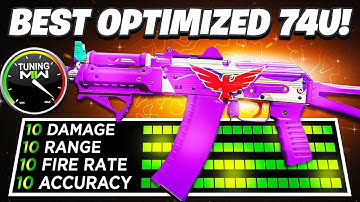 TOP 0.1% *GOD 74u* SMG BUILD 🤯 #1 BEST KASTOV 74u CLASS SETUP MW2 (Best Kastov 74u Tunes Loadout)