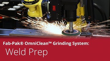 Weld Prep with the Fab-Pak® OmniClean™ Grinding System