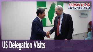 US delegation meets President Tsai, President-elect Lai after election｜Taiwan News