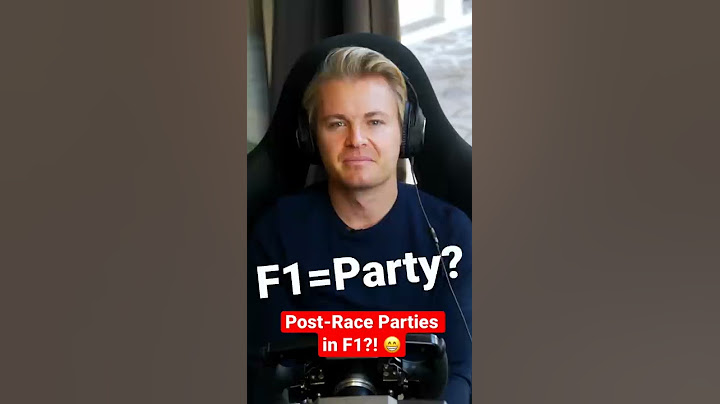 Do F1 Drivers Party after Races?! 🤔 | Nico Rosberg #shorts