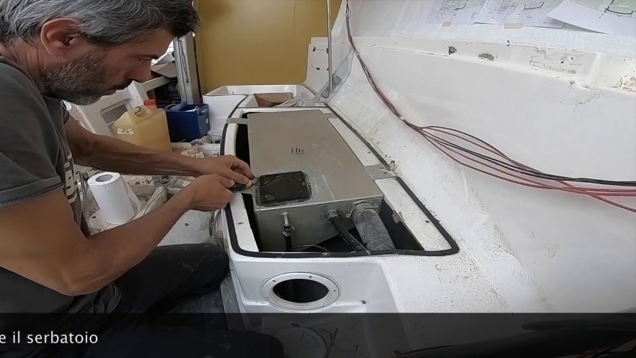 Come pulire serbatoio carburante su Janneau One design 35