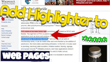 how to add highlighter to web pages-very helpful in making videos
