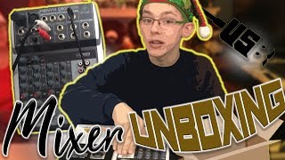 Behringer USB Mixer Unboxing and Setup!