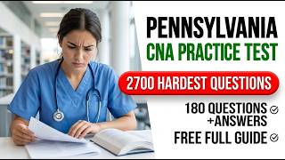 2026 Pennsylvania CNA Practice Test | 180 Real Exam Questions and Answers | Full PA Guide