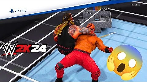 Strowman vs. Wyatt - Universal Title Falls Count Anywhere Match: SummerSlam 2020
