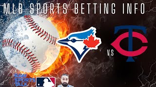 Toronto Blue Jays VS Minnesota Twins MLB Sports Betting Info for 5/12/24